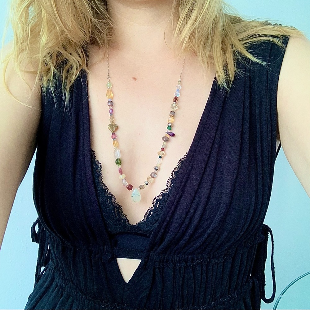 New Boutique Semi Precious Gemstone Necklace